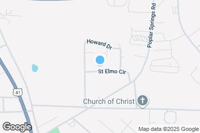 Map image of the property - 227 Saint Elmo Cir