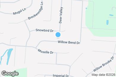 Map image of the property - 6471 Willow Bend Dr