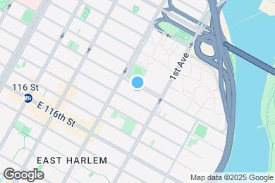 Map image of the property - 322 E 120th St