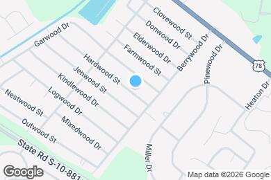 Map image of the property - 4426 Hardwood St