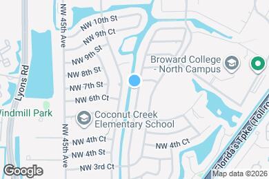 Map image of the property - 651 NW 42nd Ave