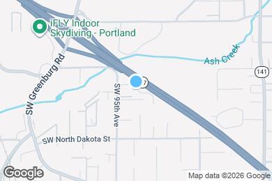 Map image of the property - 9378 SW Mandamus Ct