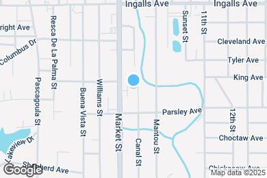 Map image of the property - 1207 Canal St