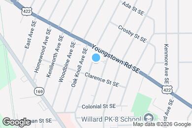 Map image of the property - 1369 Adelaide Ave SE