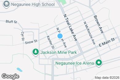 Map image of the property - 222 W Peck St