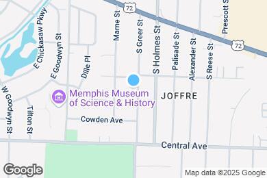 Map image of the property - 199 S Greer St