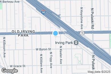 Map image of the property - 4217 W Irving Park Rd