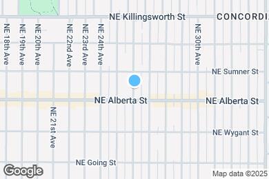 Map image of the property - 5018 NE 26th Ave