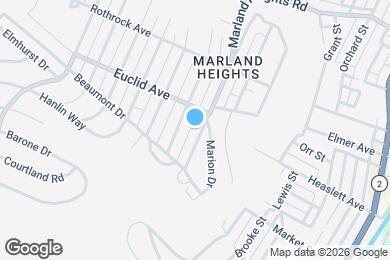 Map image of the property - 3817 Marland Heights Rd