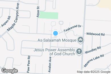Map image of the property - 2322 Avenwood Ct
