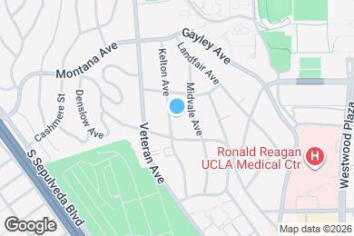 Map image of the property - 540 Kelton Ave