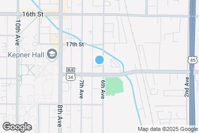 Map image of the property - 1735 6th Ave