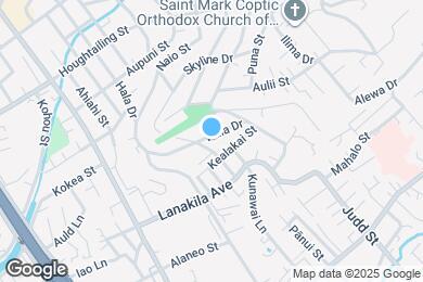 Map image of the property - 951 Hala Dr