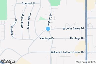 Map image of the property - 341 Gettysburg Dr