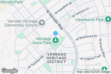 Map image of the property - 20732 W Thomas Rd