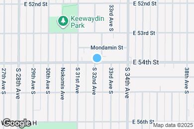 Map image of the property - 5401 32nd Ave S