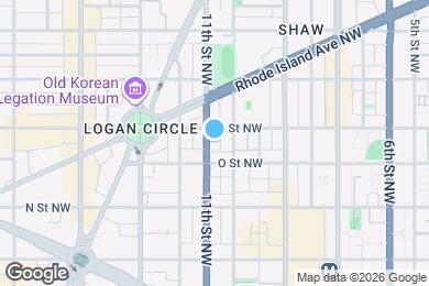 Map image of the property - 1425 11th Street Northwest