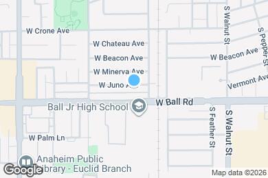 Map image of the property - 1530 W Juno Ave