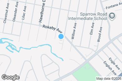 Map image of the property - 1619 Laurel Ave