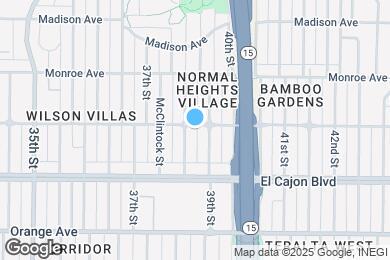 Map image of the property - 3815 Meade Ave