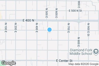 Map image of the property - 270 N 500 E