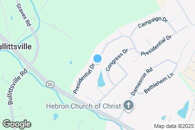 Map image of the property - 2843 Presidential Dr