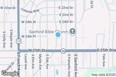 Map image of the property - 2449 S Park Ave