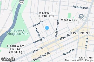 Map image of the property - 111 N 9th St