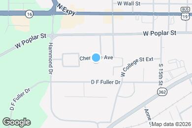 Map image of the property - 1218 Cherokee Ave