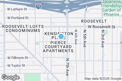 Map image of the property - 720 W McKinley St