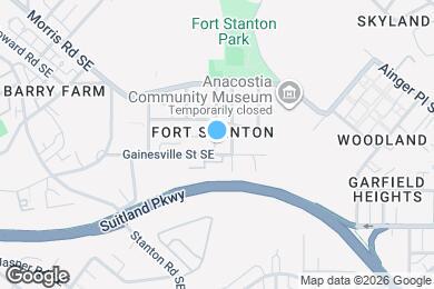 Map image of the property - 1726-1726 Gainesville St SE