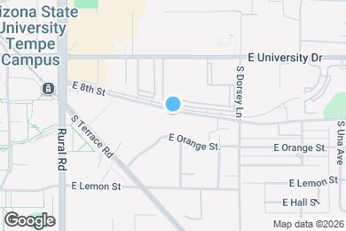 Map image of the property - Tempe Horizons