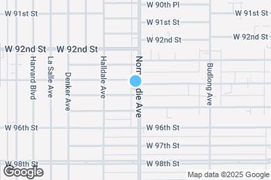 Map image of the property - 9415 S Normandie Ave