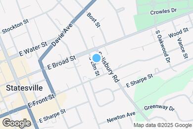 Map image of the property - 203 S Elm St