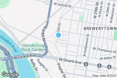 Map image of the property - 1301 N 32nd St