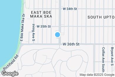 Map image of the property - 3540 Hennepin Ave