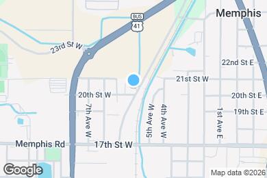 Map image of the property - 2005-2011 Bayshore Rd