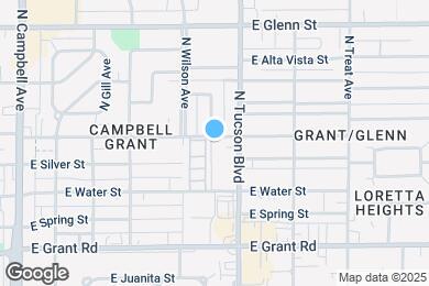Map image of the property - 2402 E Copper St