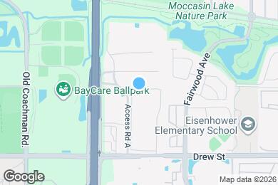 Map image of the property - The Eden at Clearwater