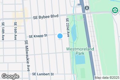 Map image of the property - 7335 SE 21st Ave