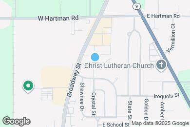 Map image of the property - 2800 Crystal St