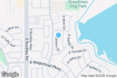 Map image of the property - 4534 S Quintero St