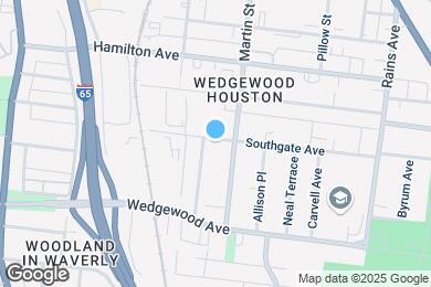 Map image of the property - 613 Southgate Ave