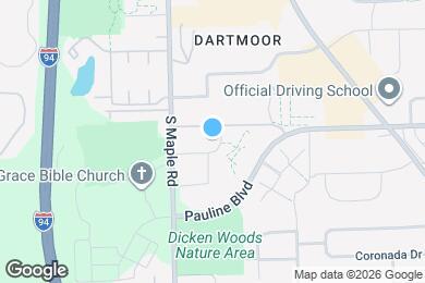 Map image of the property - 1265 S Maple Rd