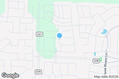 Map image of the property - 8216 Howell Oak Dr