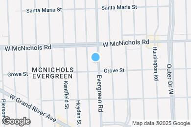 Map image of the property - 16829 Evergreen Rd