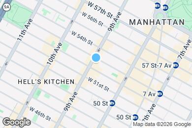 Map image of the property - 792 9th Ave