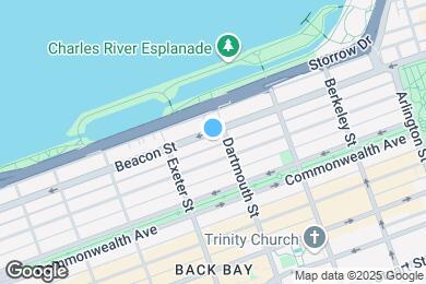Map image of the property - 261 Beacon St