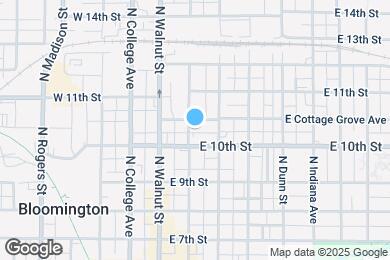 Map image of the property - 612 N Washington St