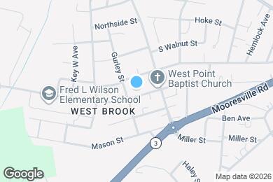 Map image of the property - 1112 Pine St